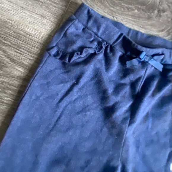 First Impressions Infant Girls Soft Pull-On Pants-Blue-Size 24 Months-NWT - Picture 2 of 4